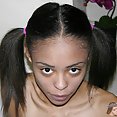 Nude Black Teen Isabella Modeling Nude - image 