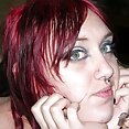 Metalhead Girl Models Nude And Spreads Punk Rock Ass - Mysti Model - image 