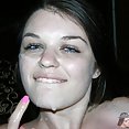 Amateur Teen Gives A Handjob And Receives A Blown Out Cumshot Across Her Face - image 