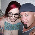 Tattooed Metalhead Babe Gives A Cock Jerking POV Handjob - Sully Model And Ray Edwards - image 